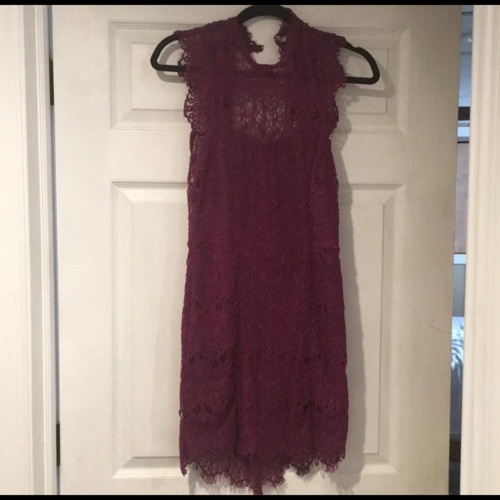 Free People lace minidress